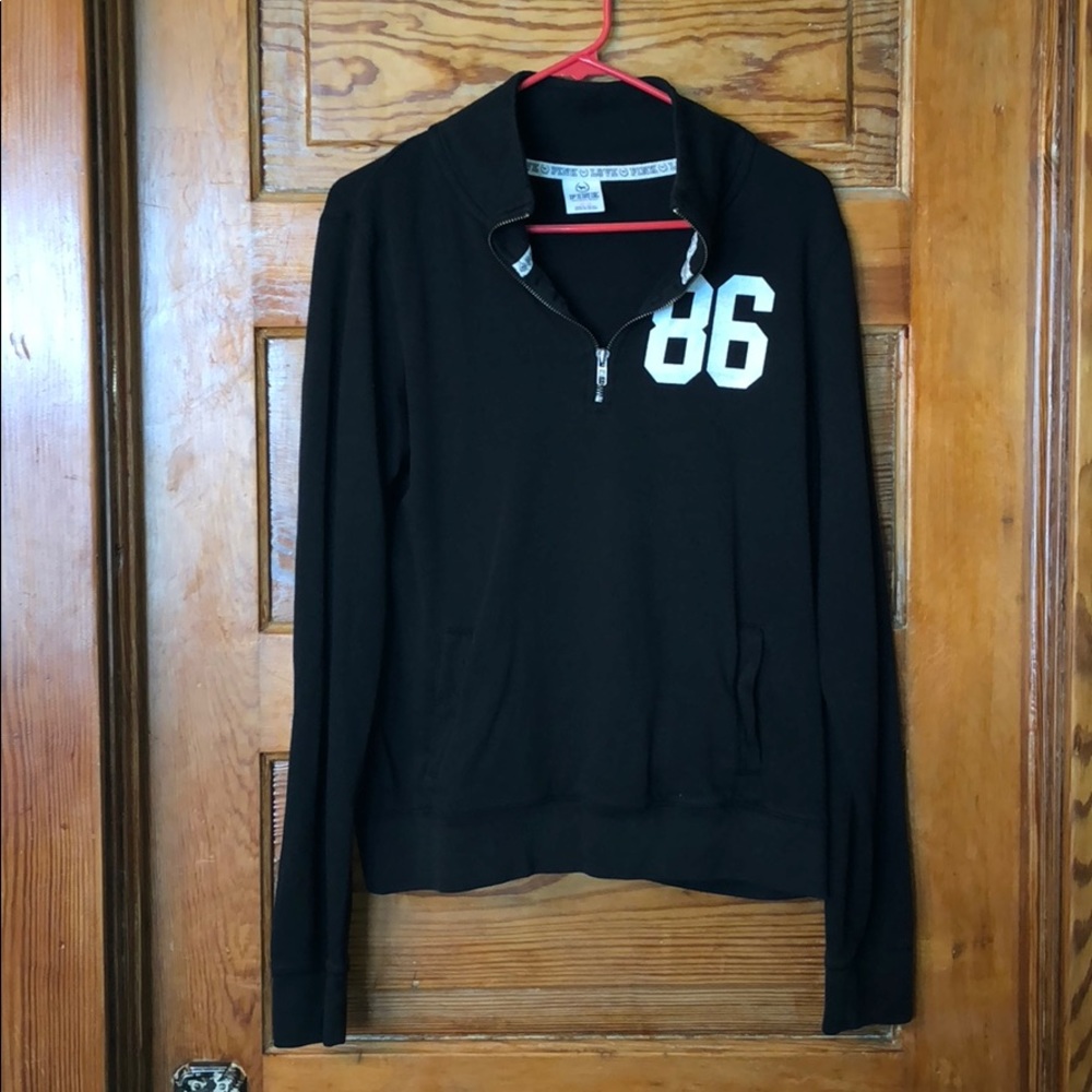 Victoria's Secret 1/4 zip sweat shirt